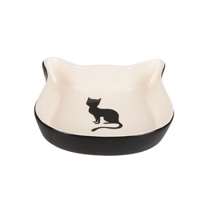 Flamingo Ceramic Bowl Nala Duo Black/White 12,5cm 220ml