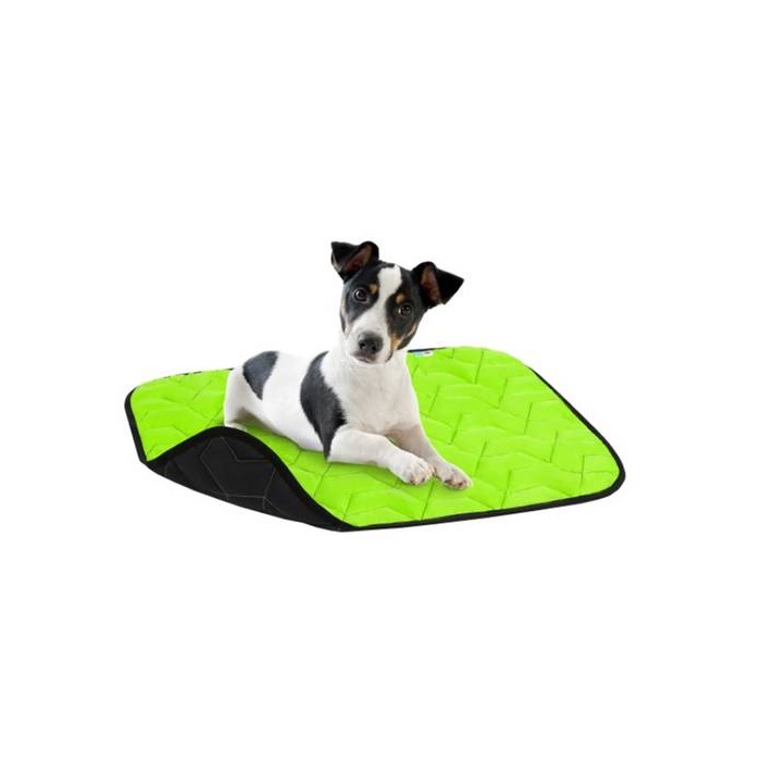 Dog Bed AiryVest L 100x70cm Green