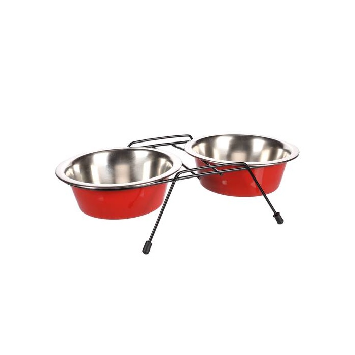 Flamingo Kausside Komplekt Alusel Punane 2x16cm