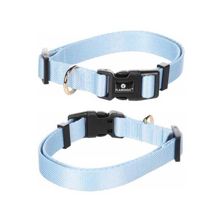 Flamingo Nailonist Kaelarihm "Noekie", Sinine XS 20-35cm x 10mm