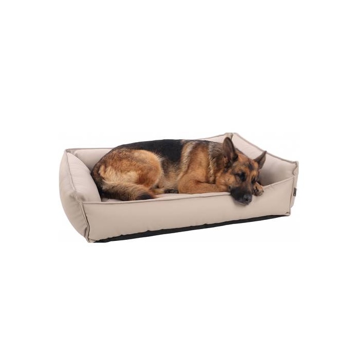 Flamingo Dog Bed, Removable Cover 100x80x25cm