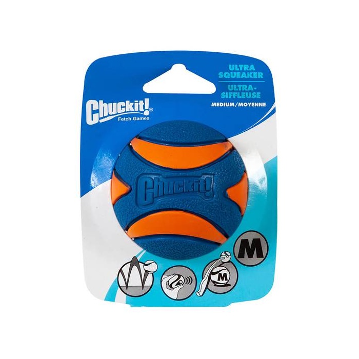 Chuckit! Šunų žaislas Ultra Squeaker kamuoliukas M 6cm