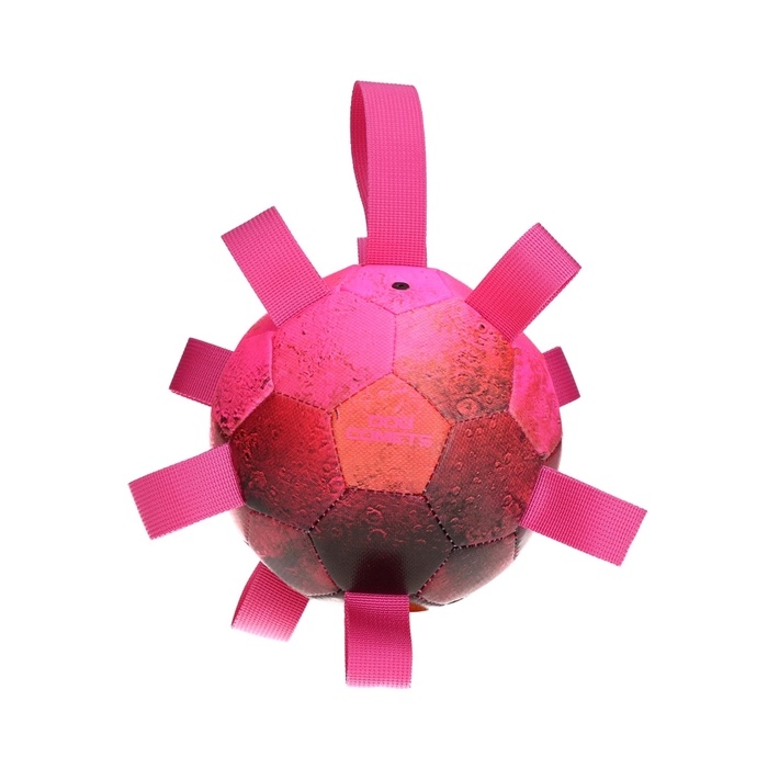 Dog Comets Mänguasi Koerale – pall Hypernova, roosa 15cm (ujub vees)