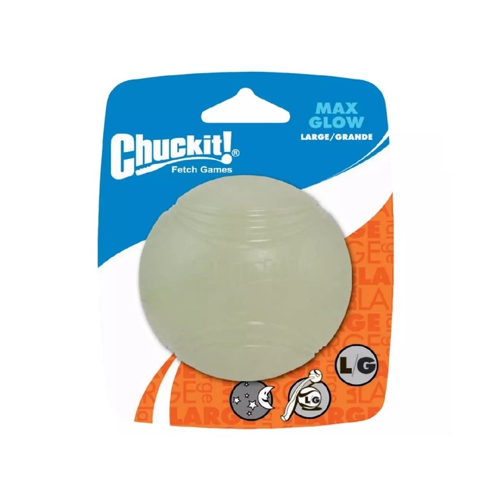 Игрушка для собак Chuckit! Max Glow L 70 мм