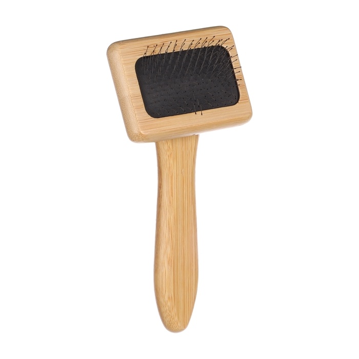 Flamingo Bamboo Slicker Brush Babu S