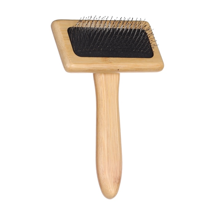 Flamingo Bamboo Slicker Brush Babu M