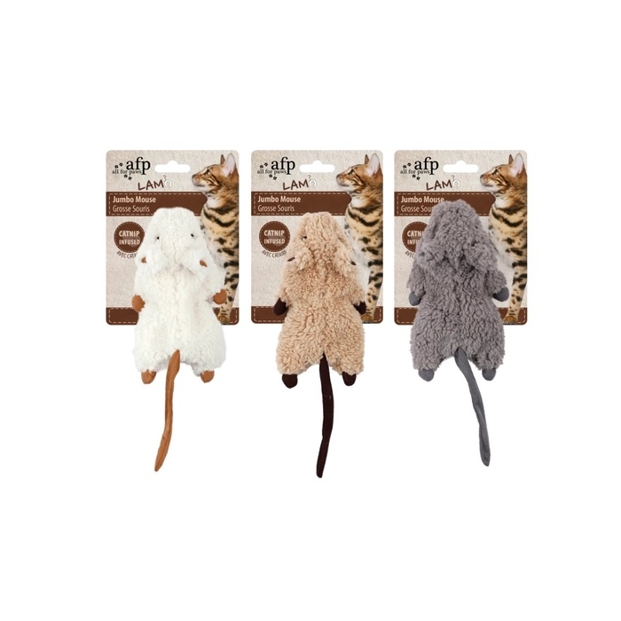 AFP Mänguasi Kassile - Krõbisev Jumbo Hiir (Catnipiga)