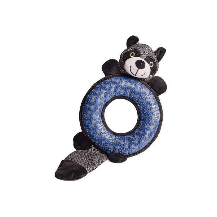 ne&no® игрушка для собак «Енот» со звуком пищалки и шуршанием, 47 см