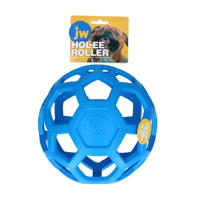 JW Hol-EE žaislas šunims – paspirtukas, mėlynas, didelis, 19 cm