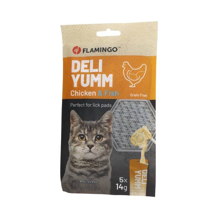 Flamingo Maius Kassile - Deli Yumm Pasta Kana ja Kalaga, stressivastane 70g