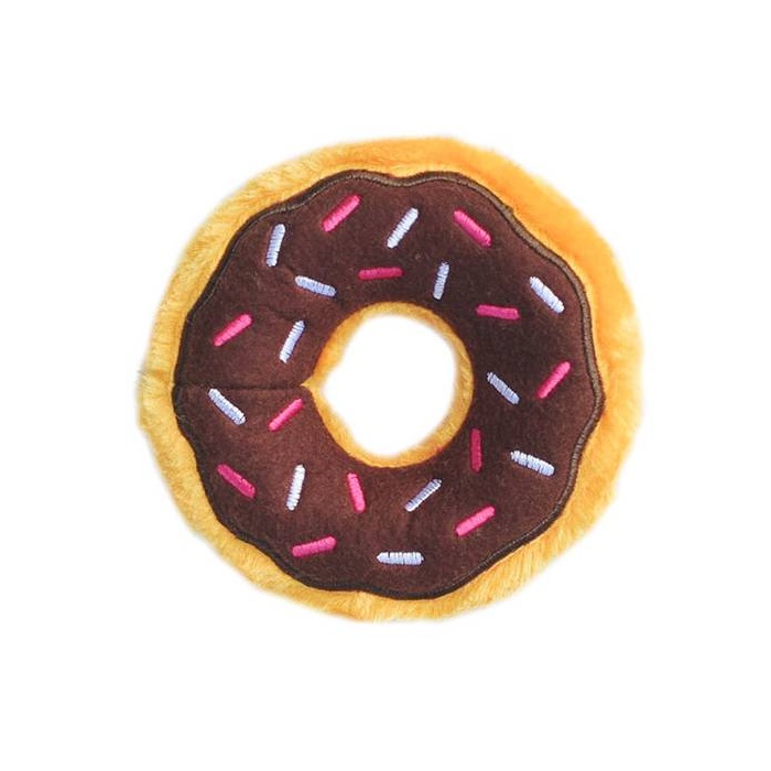 ZippyPaws Žaislas Šunims - Mini Donutz Šokoladas 13cm