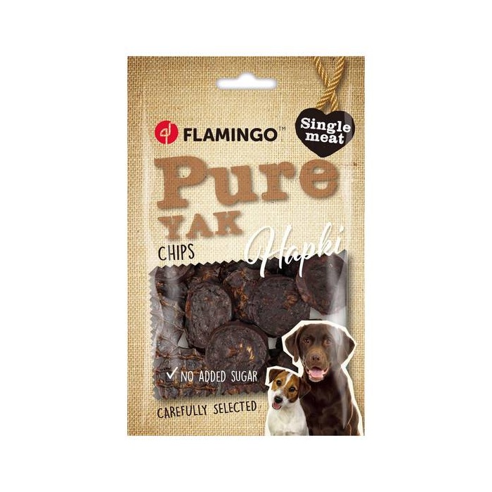 Flamingo Suņu Gardums - Hapki Jaka Čipsi 85g