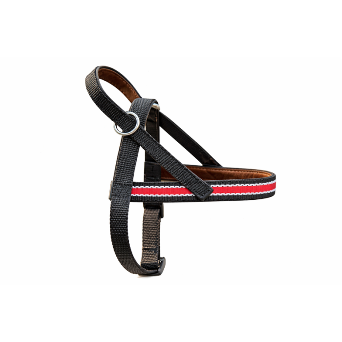 Onega Nylon Dog Harness with Leather Lining 60cm