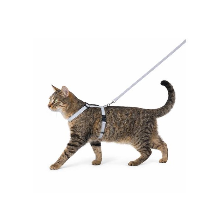 Flamingo Cat Harness Light Blue with Harness 110cm