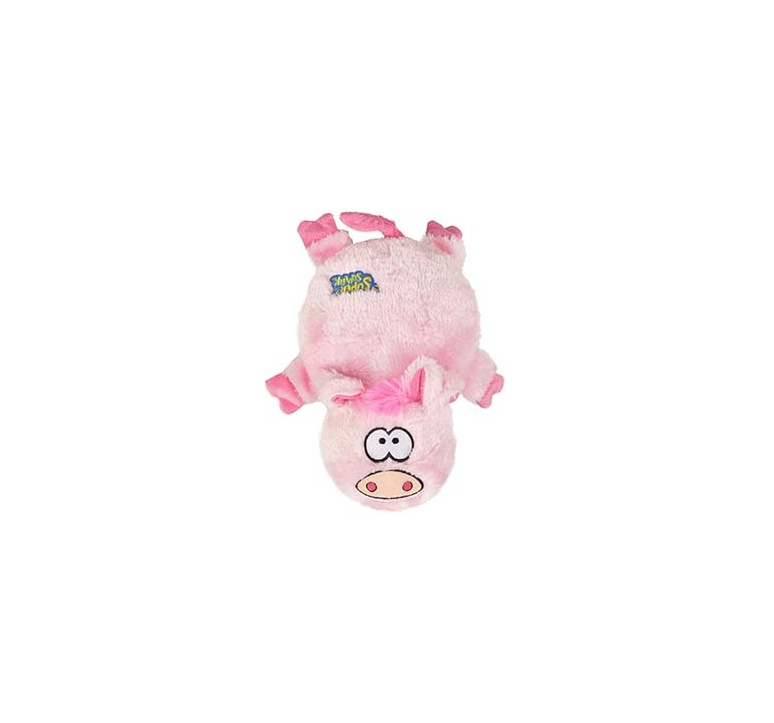 soft pig dog toy