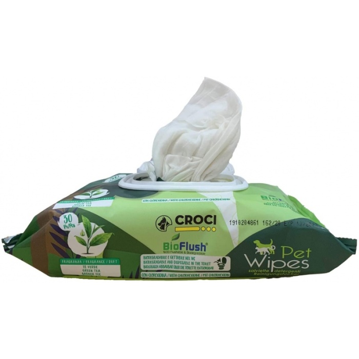 Niisked Salvrätid Eco Tea & Chlorhexidin 30tk