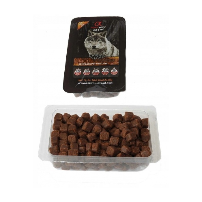 Alpha Spirit Мультипротеиновый корм для собак, 200г