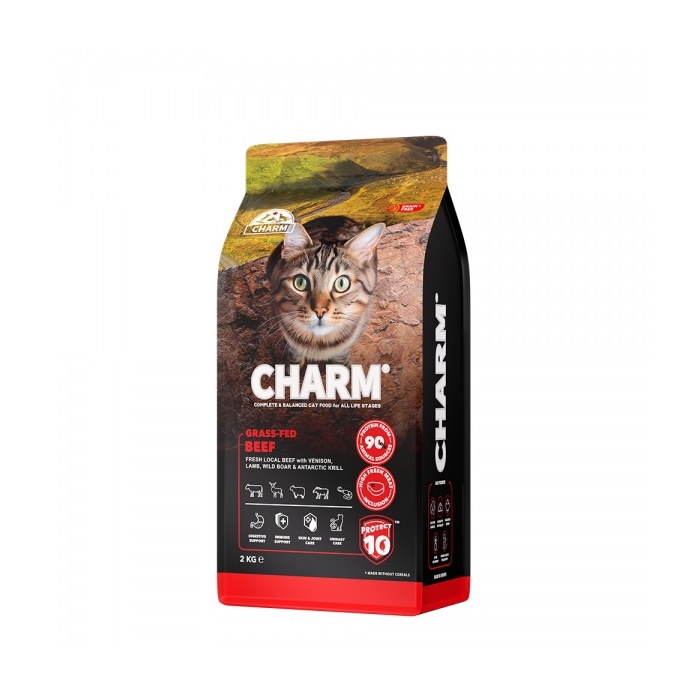 Charm Grass-Fed Beef - Kuivtoit Kassile Veiselihaga 2kg