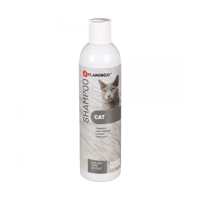 Flamingo Cat Shampoo with Macadamia Oil (For All Coat Types) 300ml