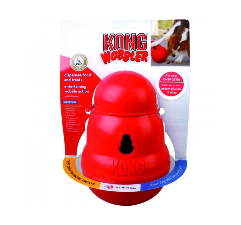 Kong wobbler best sale m