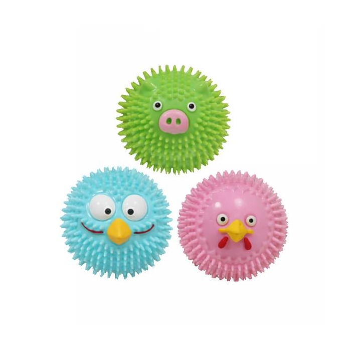 Croci Mänguasi Koerale Ogadega Pall, Funny Face 6,5cm