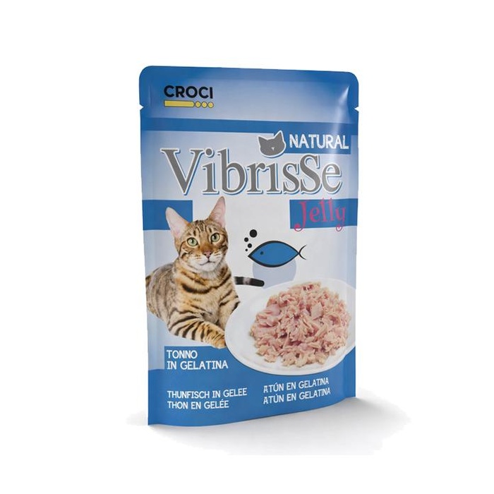 Vibrisse желе для кошек - Тунец 70г