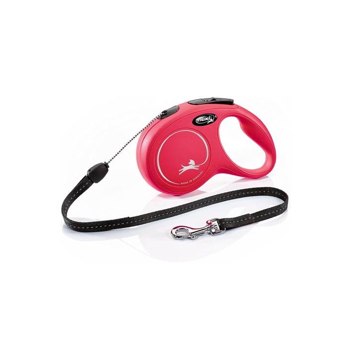 Flexi S New Classic Punane Nöör 8m 12kg