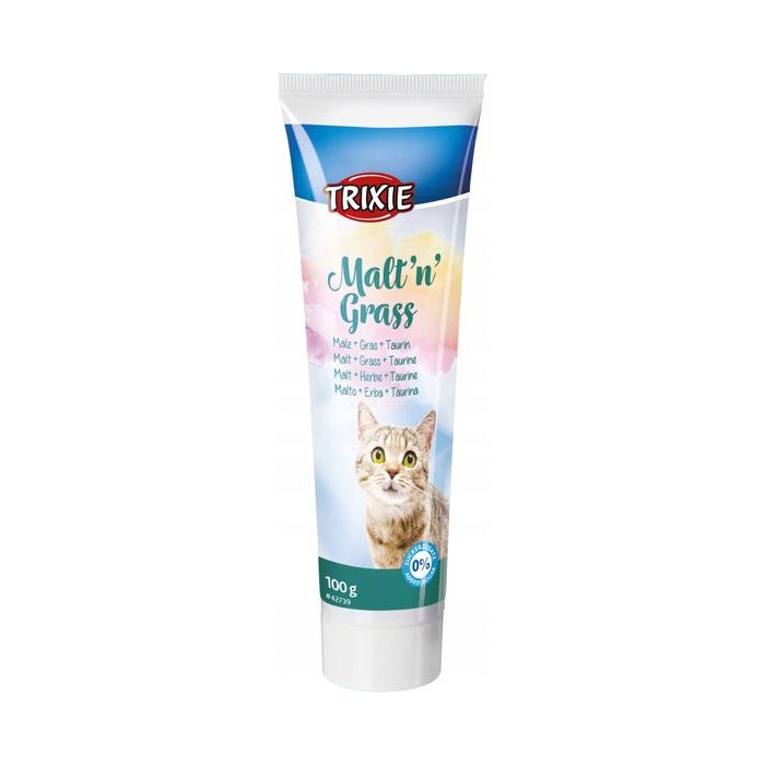 TRIXIE Linnase ja rohupasta kassidele karvapallide vastu 100g