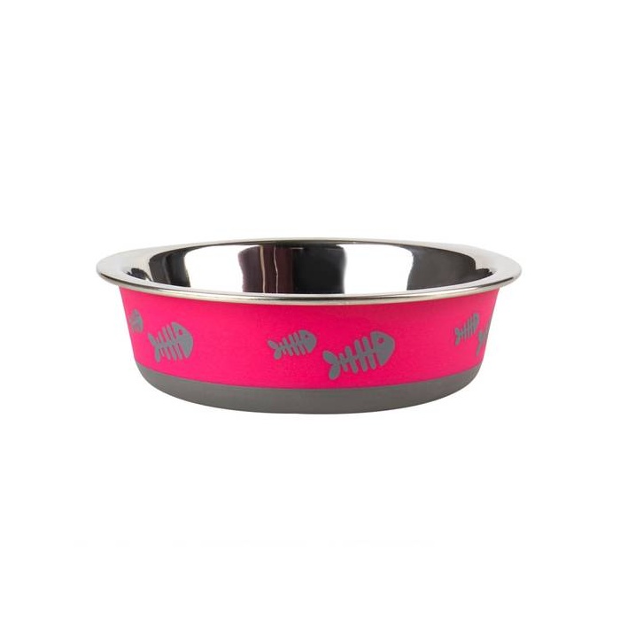 Bowl "Fish Bone" Pink XS 225ml 12,3cm