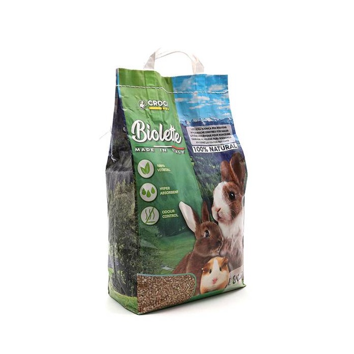 Croci Biolette Natural Bedding from Vegetable Fibers 8l