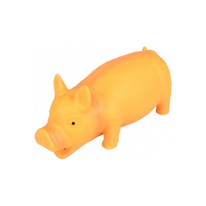 Flamingo Игрушка для собаки Свинья из латекса "Фиона" 22см