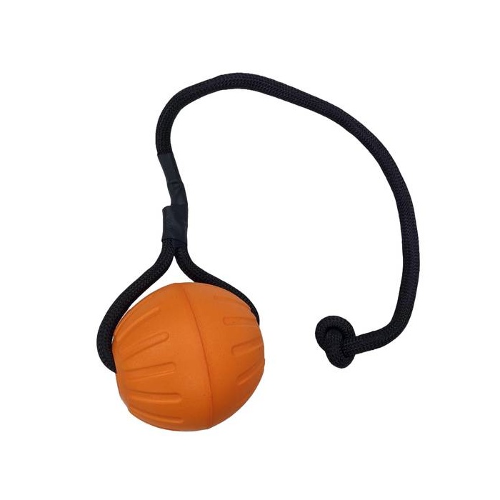 Raddog Vahtkummist Pall Oranž 9cm