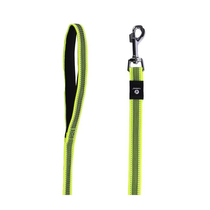 Flamingo Kummeeritud Jalutusrihm "Xeno", Kollane 20mm x 200cm