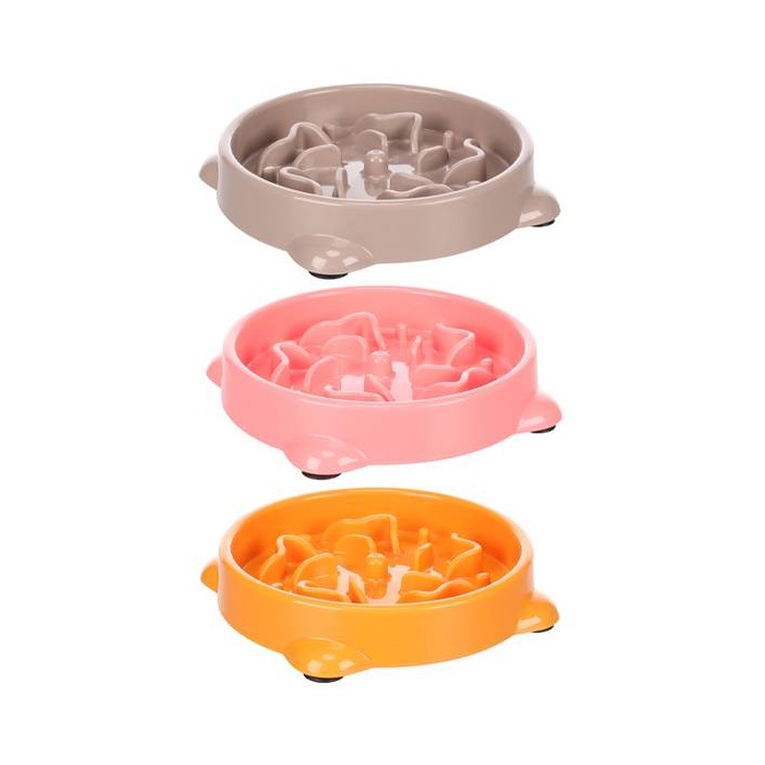 Flamingo Кормушка для щенков Slow Feeder Bini 300мл S 16x16x3,5см