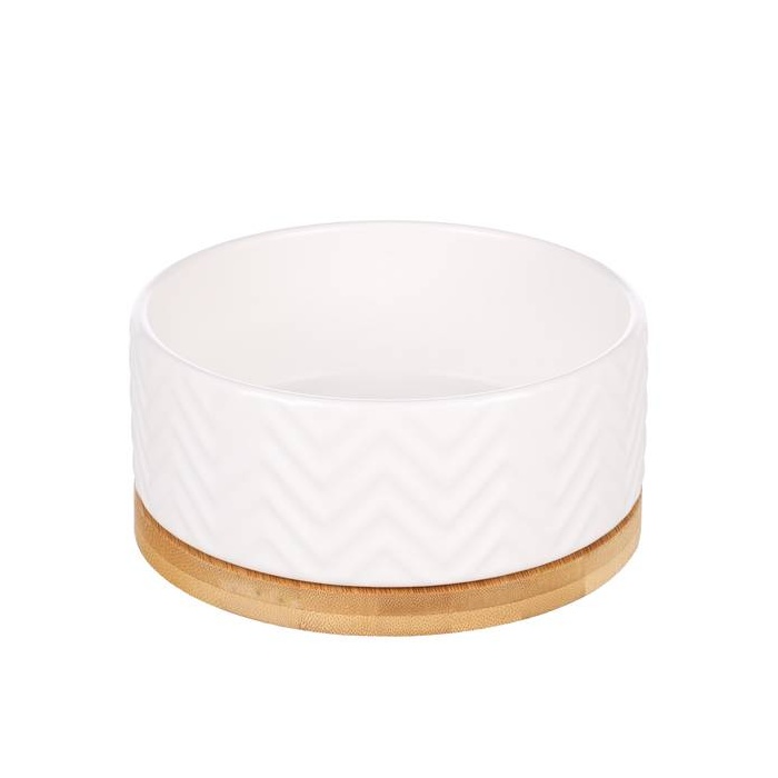 Flamingo Ceramic Bowl Bianco 990ml