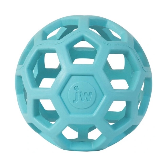 JW Hol-EE Dog Toy "Roller" Blue M