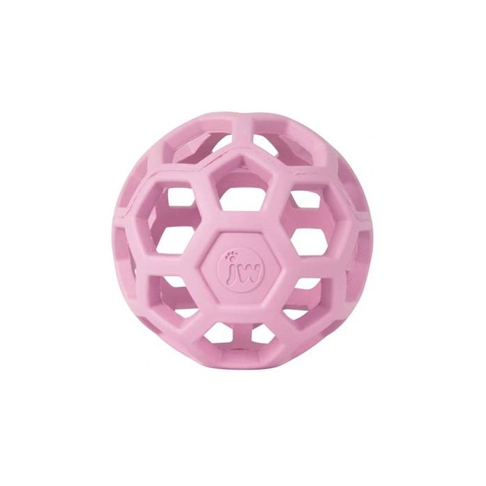 JW Игрушка для собак – мяч Hol-ee Roller, розовый S 8см
