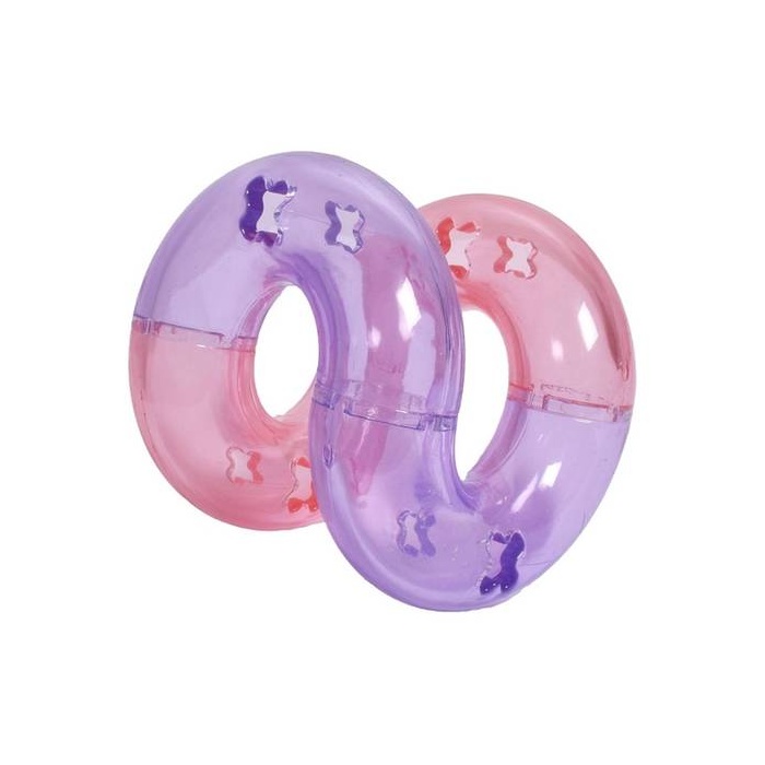 Bobby Dog Toy “Pont”, Treat-Dispensing, Purple 11cm