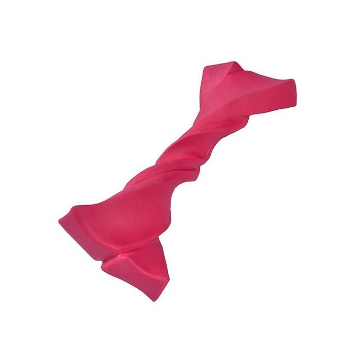 Bobby Игрушка для собак Twist, розовая S 12,6см