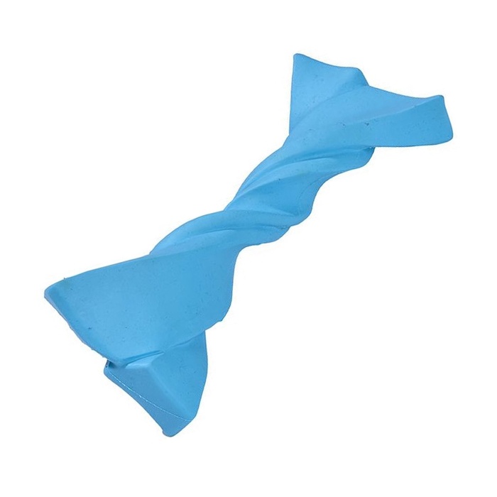 Bobby Dog Toy “Twist”, Blue M 16.7x7x4.7 cm