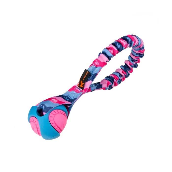 Tug-E-Nuff Pocket Powerball Bungee Tug tirimismänguasi koerale