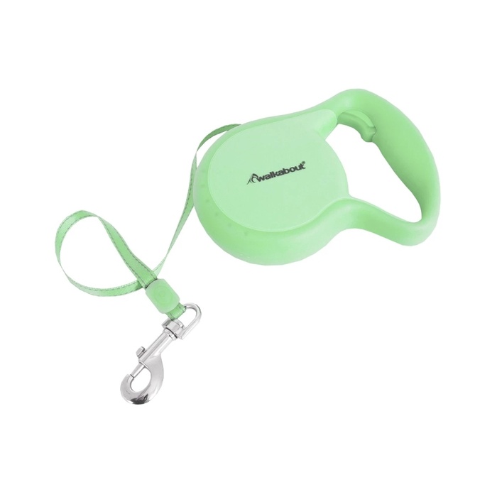 Walkabout Рулетка для собак - светящаяся в темноте XS 3 м (для собак до 8 кг)