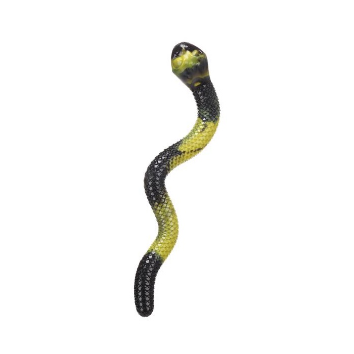 Flamingo Mänguasi Koerale Ussike Kollane/Must 42cm