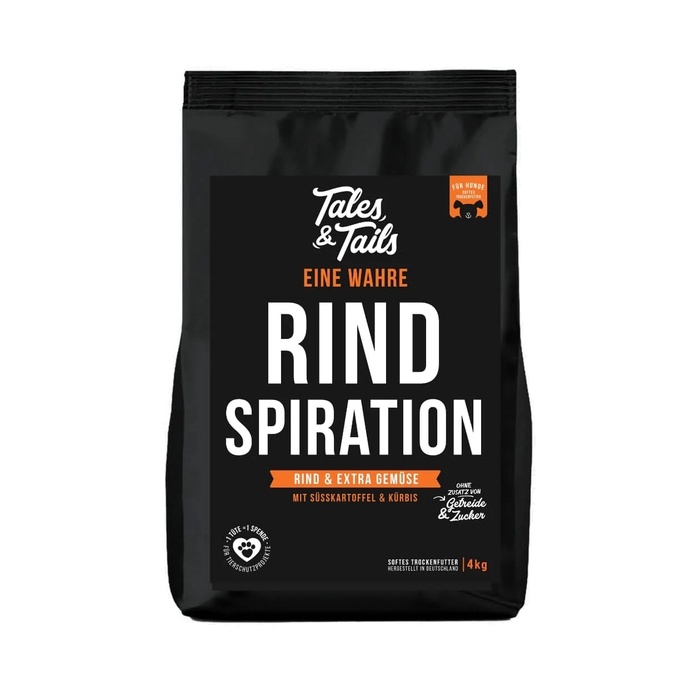 Tales and Tails Pehme Kuivtoit Täiskasvanud Koertele (70% Veiseliha) 4kg