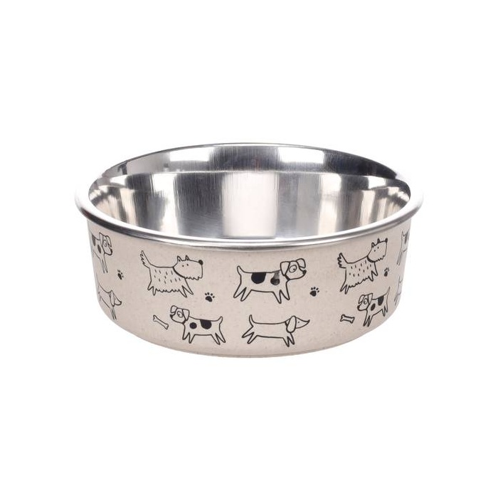 Flamingo Söögikauss "Jappie", Beež 450ml