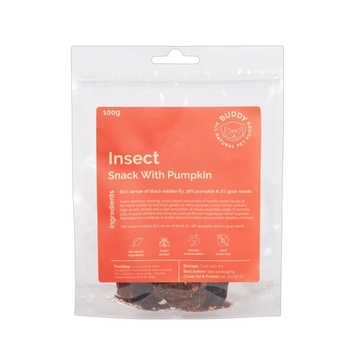 Buddy Ilma Lihata Fileed – Putukate ja Kõrvitsaga 100g