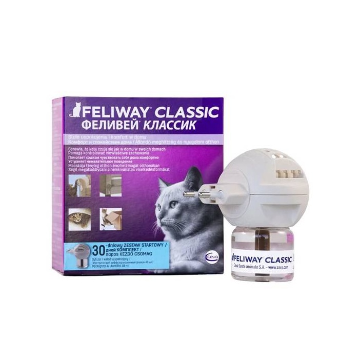 Feliway Диффузор для кошек + сменный флакон 48 мл