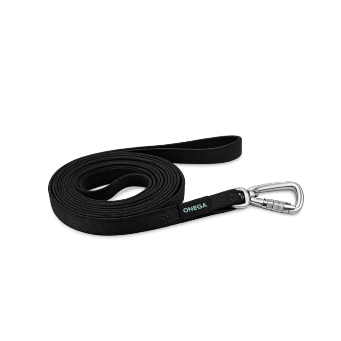 Onega Kummeeritud Jalutusrihm Koerale, Hall (Twist Lock) 20mm x 3m 