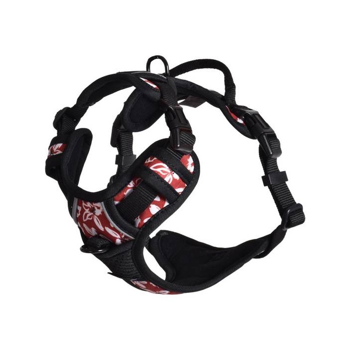 Bobby Шлейка для кошек «Monoi», бордовая