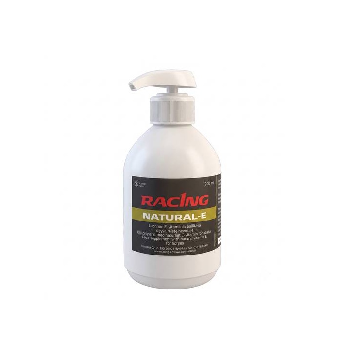 Racing Natural-E, E-vitamiin hobustele 200ml